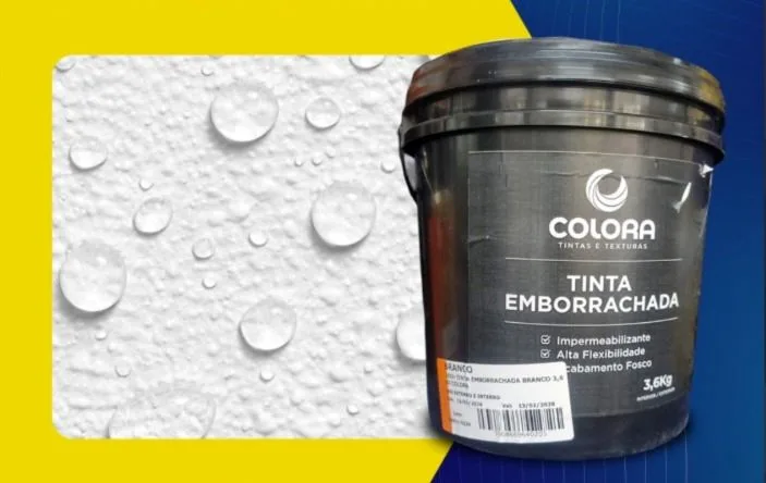 Tinta Emborrachada Colora Protecao Impermeabilizacao E Durabilidade Para Sua Obra